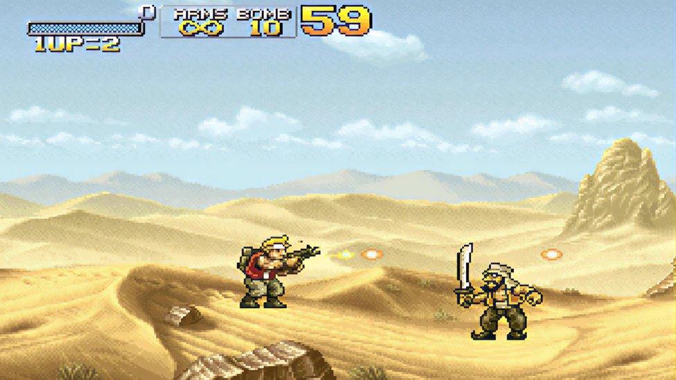 Screenshot of Metal Slug