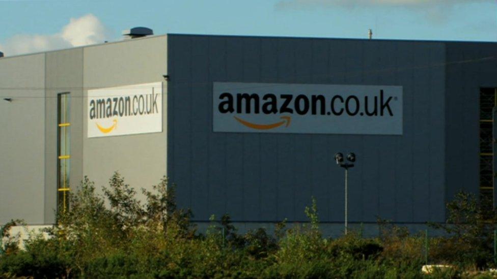 Amazon's centre in Swansea employs more than 1,200 permanent staff