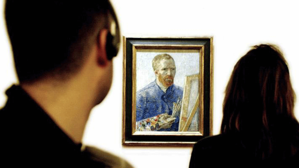 Van Gogh self-portrait