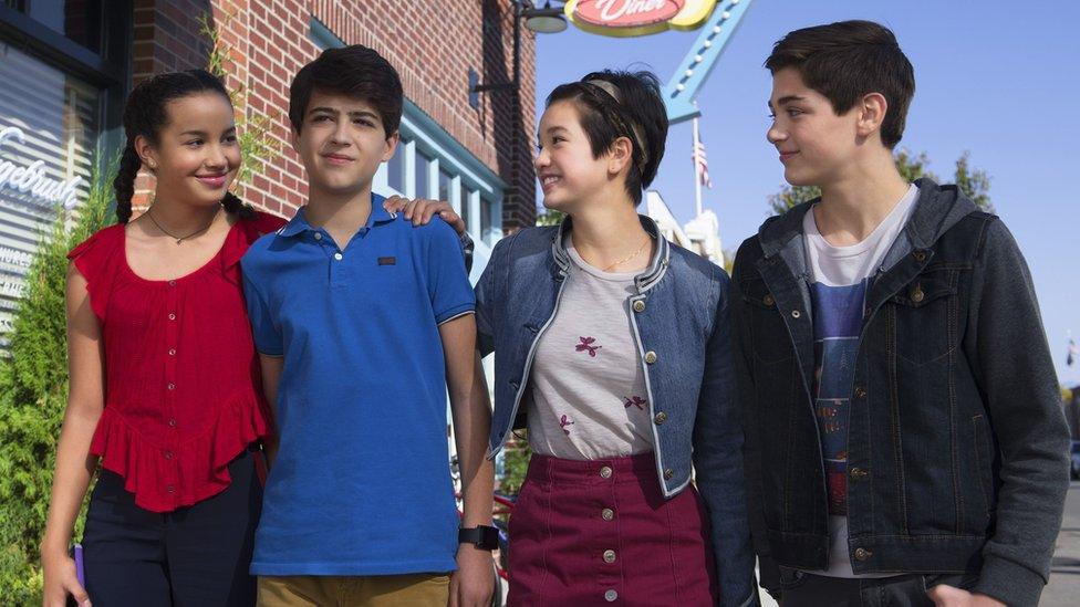 Cast of Andi Mack