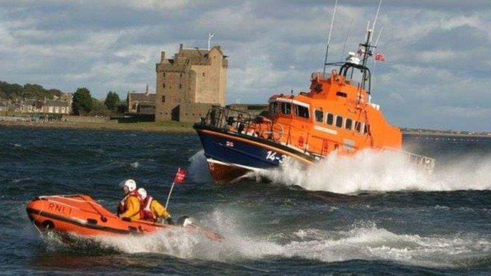 Broughty Ferry lifeboats