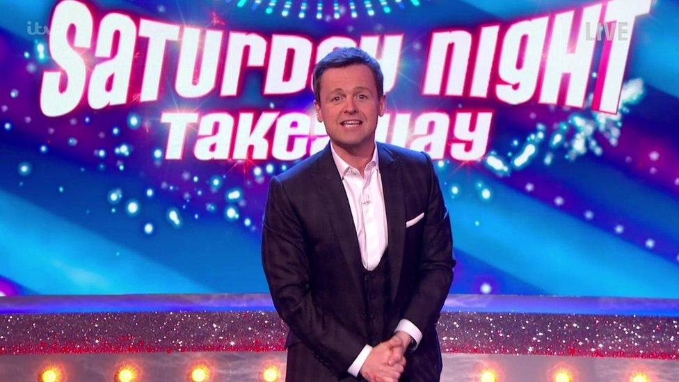 Dec presenting Saturday Night Takeaway