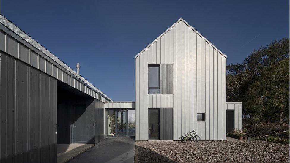 Newhouse of Auchengree, North Ayrshire - "a contemporary farmhouse that reflects the special architectural identity of the area"