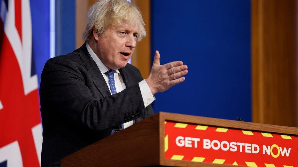 Boris Johnson press conference