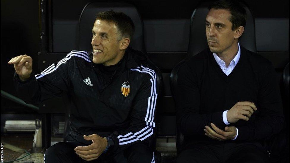 Phil and Gary Neville