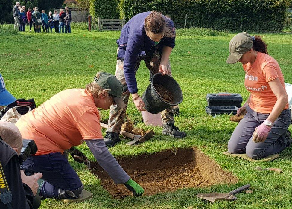 Archaeological dig