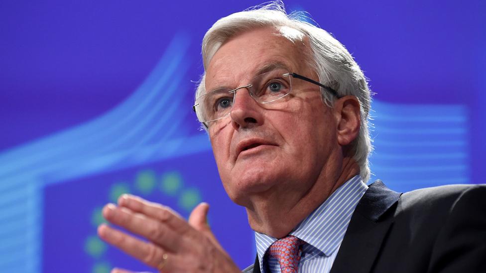 EU's chief Brexit negotiator Michel Barnier, 3 May 17