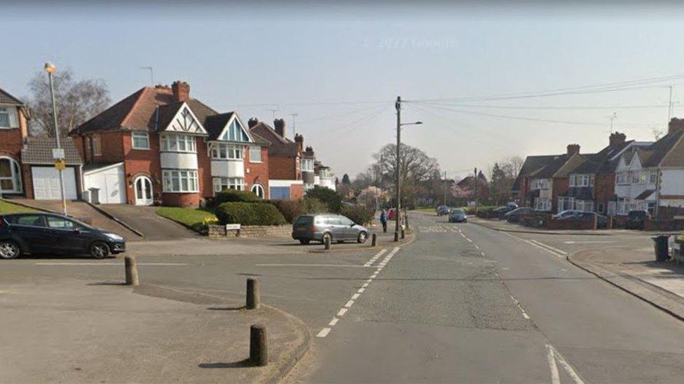 junction of Vera Road and Moat Lane in Yardley