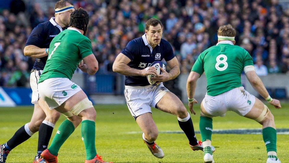 Scotland lost all of their matches in the Six Nations