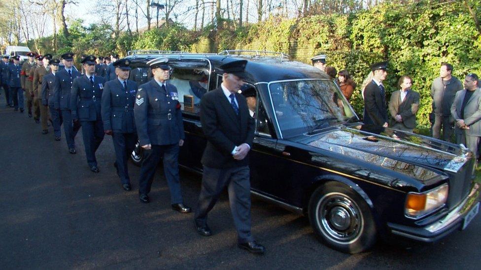 George Osborne funeral