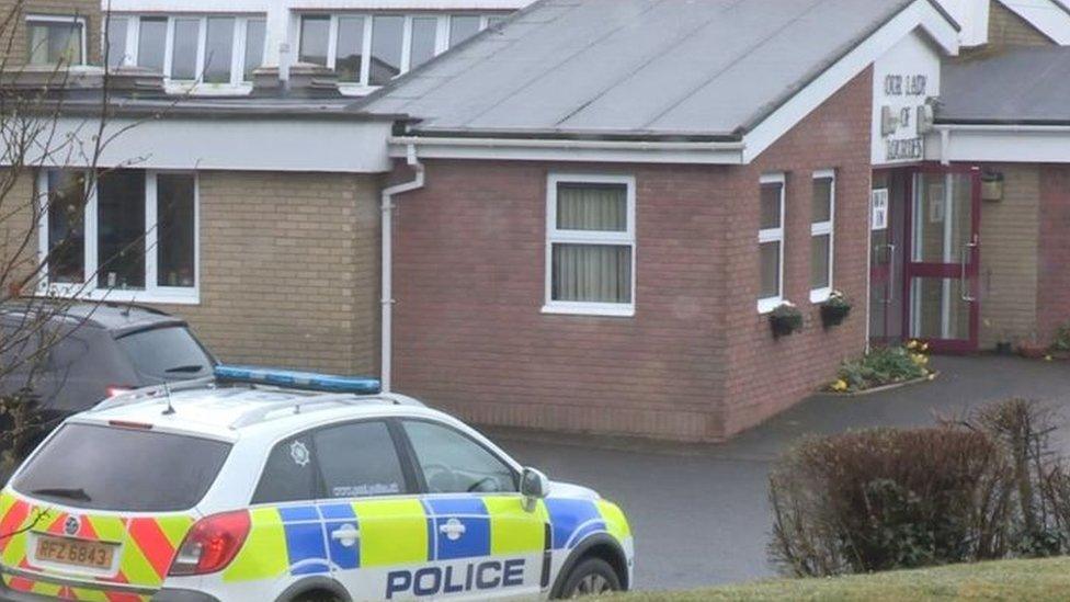 The incident happened at a polling station in Greencastle on Thursday