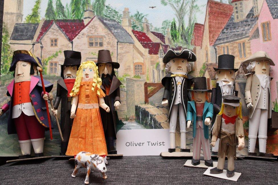 John Wheeler's Oliver Twist figures