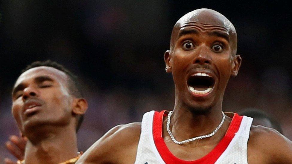 Mo Farah at London Olympics