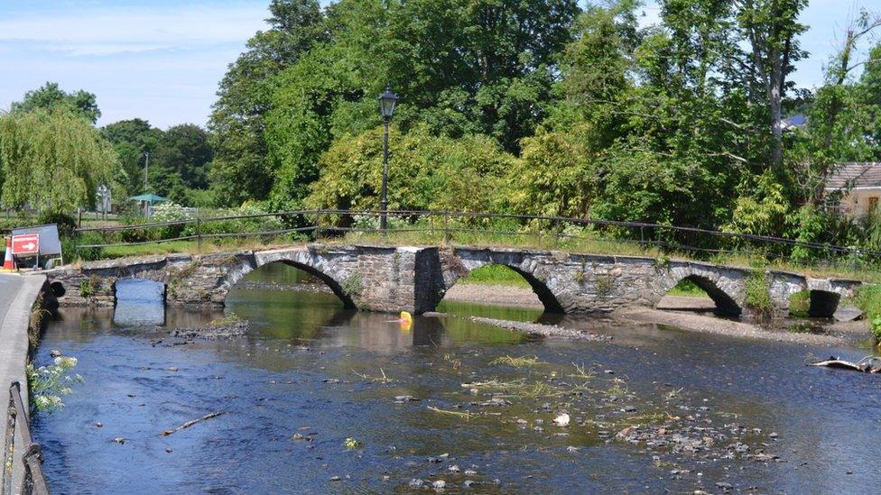 Medieval packhorse bridge, Launceston