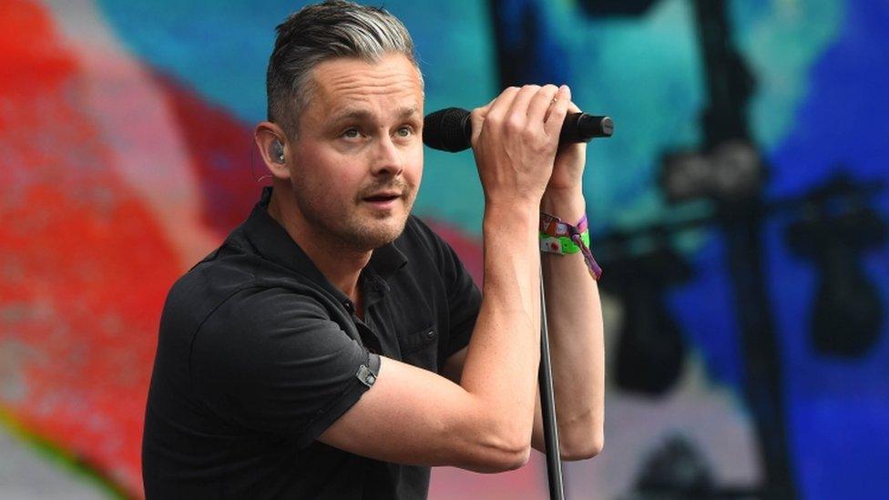 Tom Chaplin of Keane