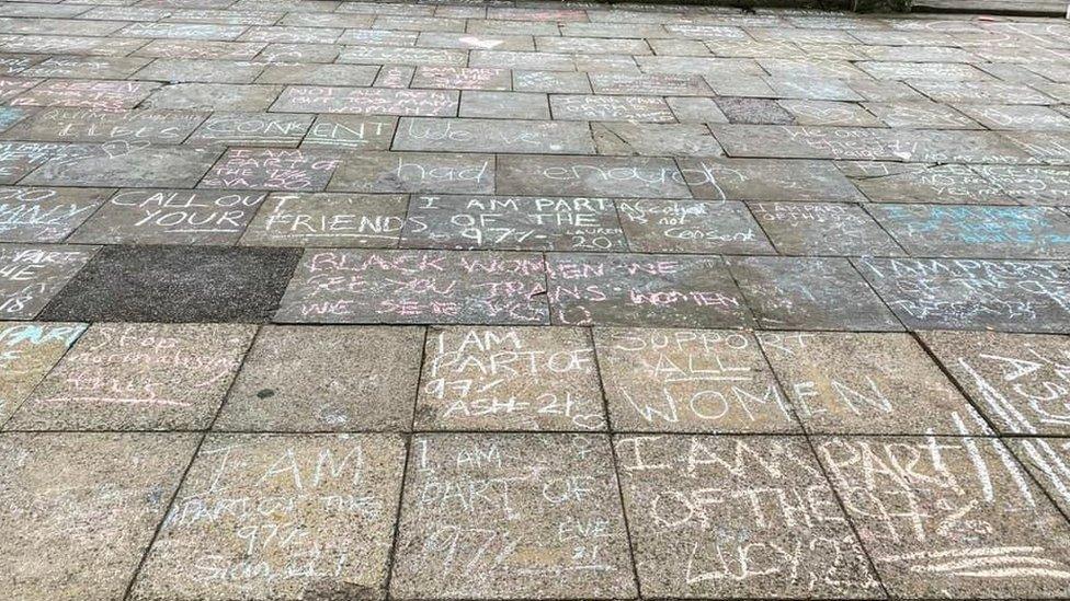 Chalk messages