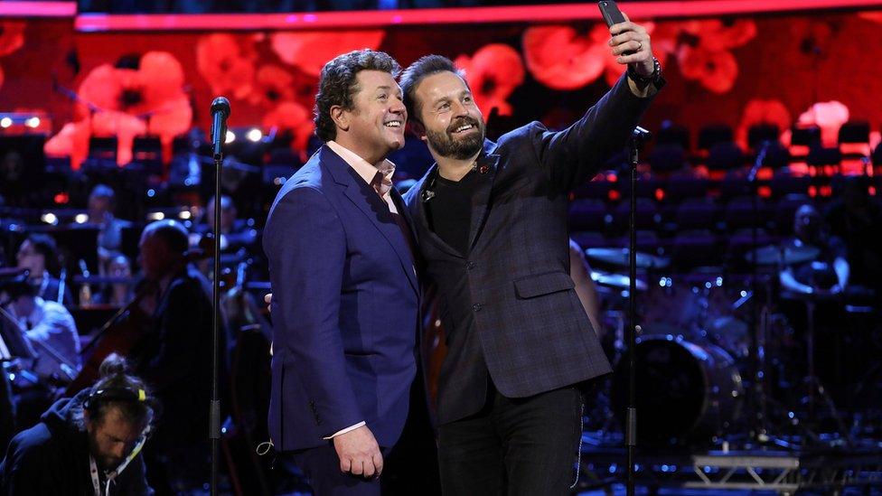 Michael Ball and Alfie Boe