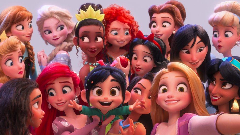 Princesses in Ralph Breaks the Internet