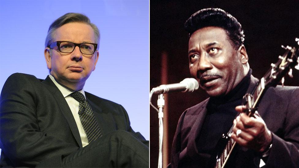 Michael Gove and Muddy Waters