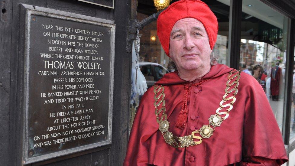 Brian Theodore Ralph as Cardinal Thomas Wolsey