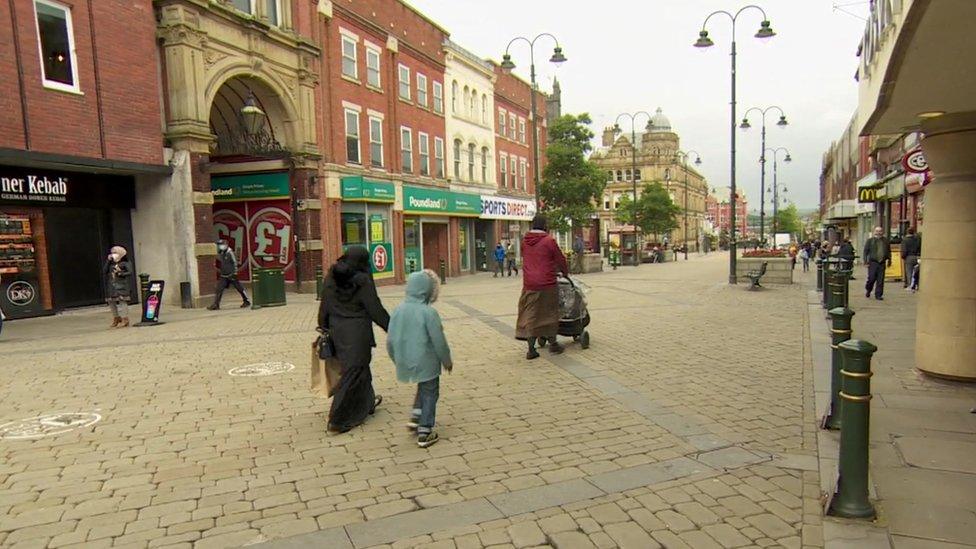 Oldham town centre