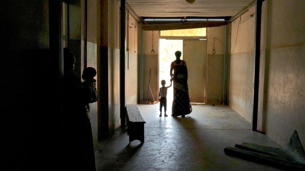 A hospital in northern Burkina Faso, central Africa