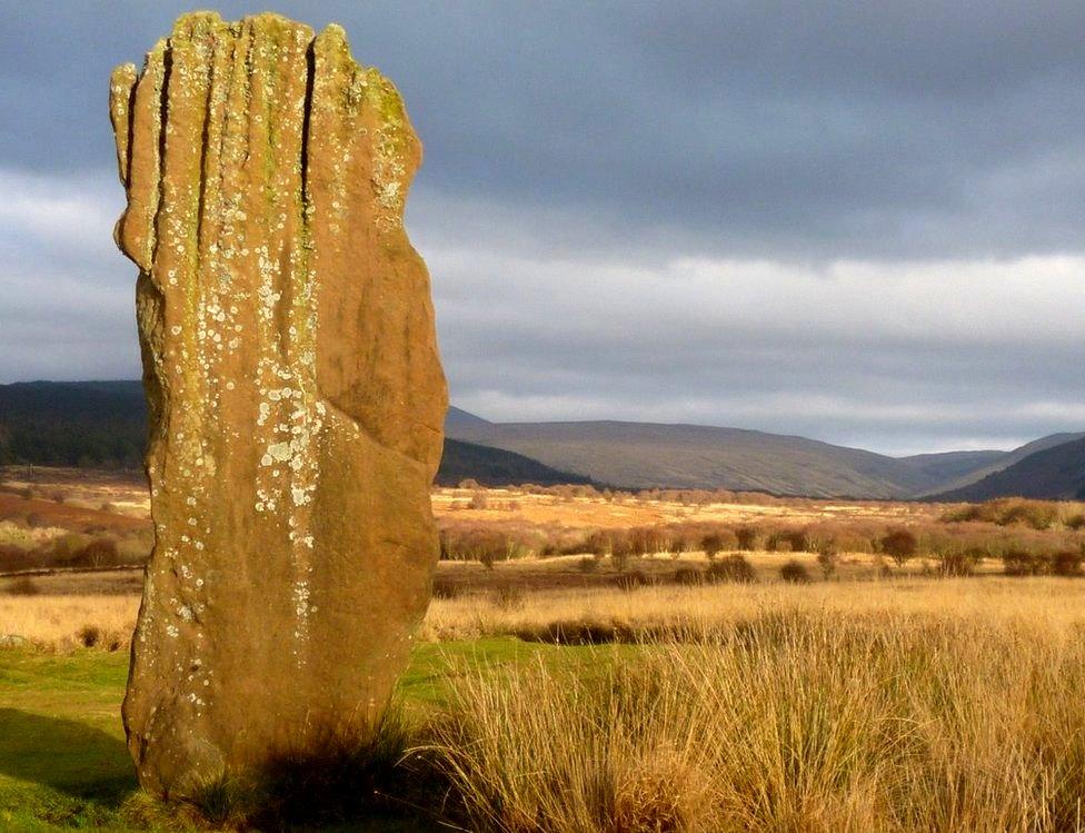 Machrie Moor standing stone