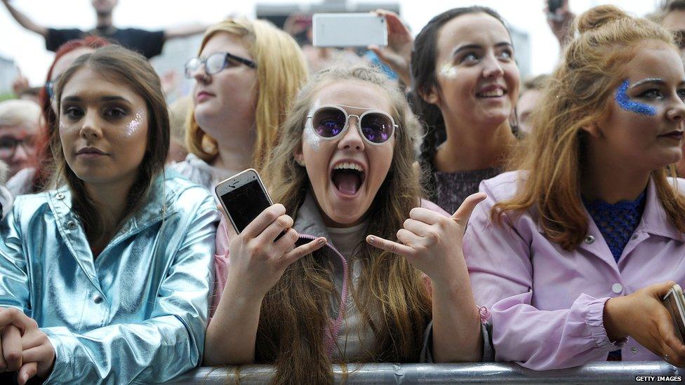 Fans at TRNSMT