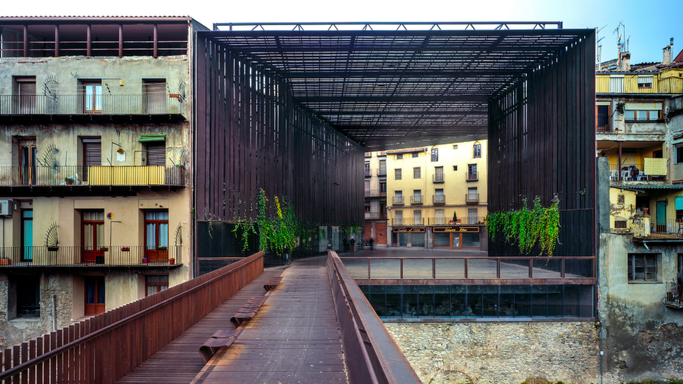 La Lira Theatre Public Open Space, 2011, Ripoll, Girona, Spain In collaboration with J. Puigcorbe