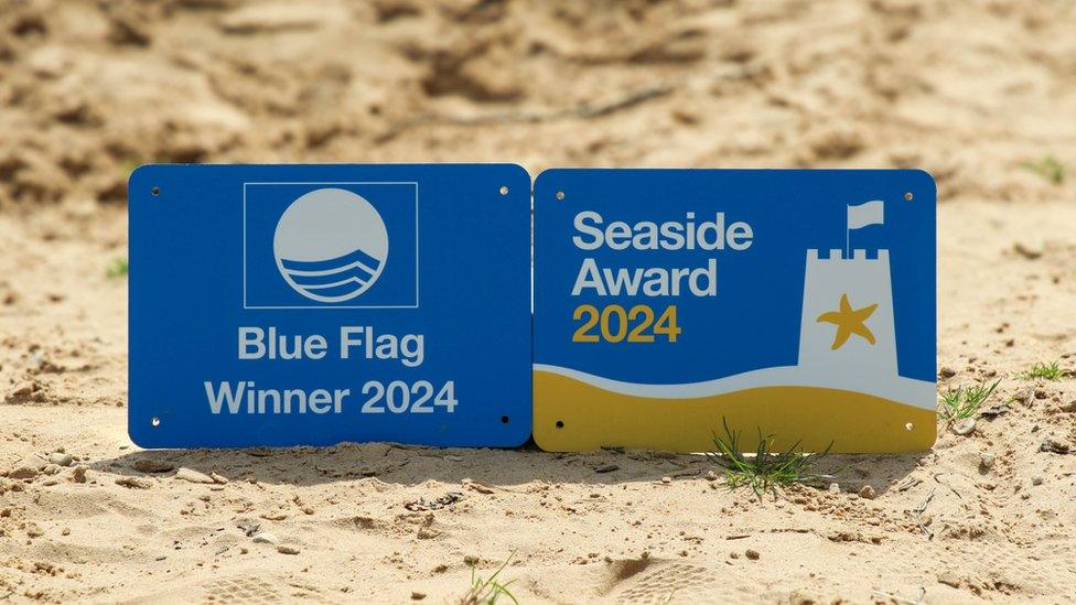 Blue Flag Winner and Seaside Award