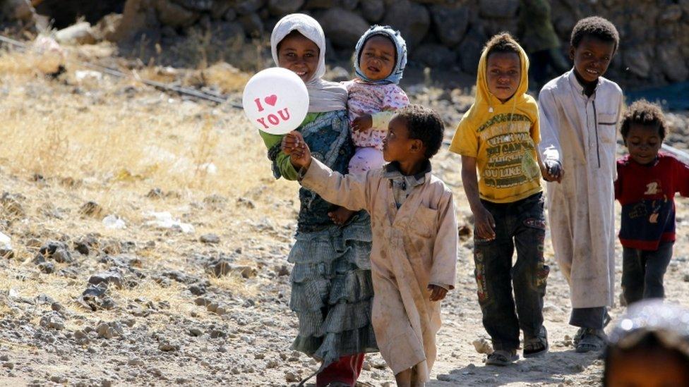 children in Yemen