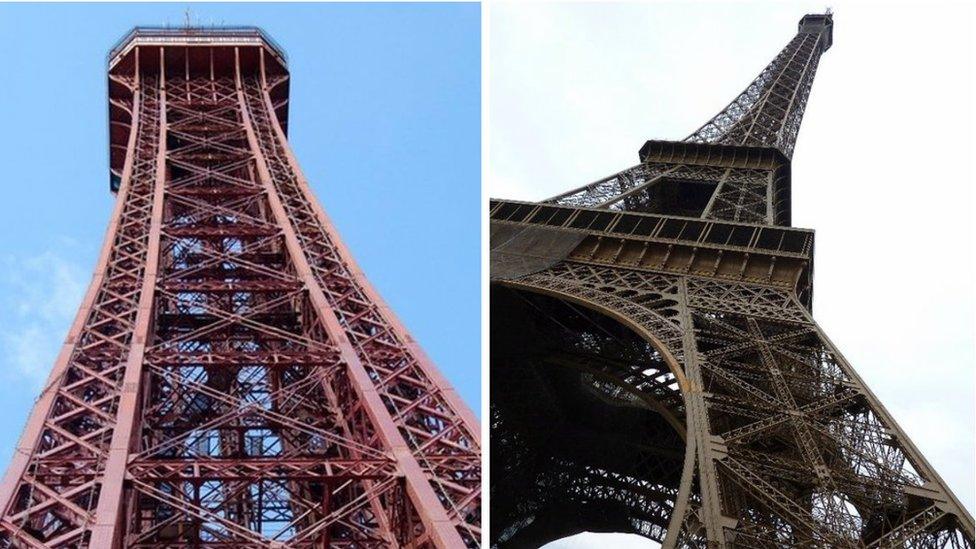 Blackpool and Paris