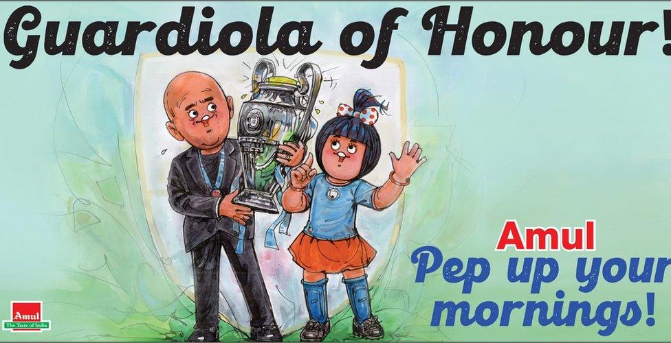 Amul ad man