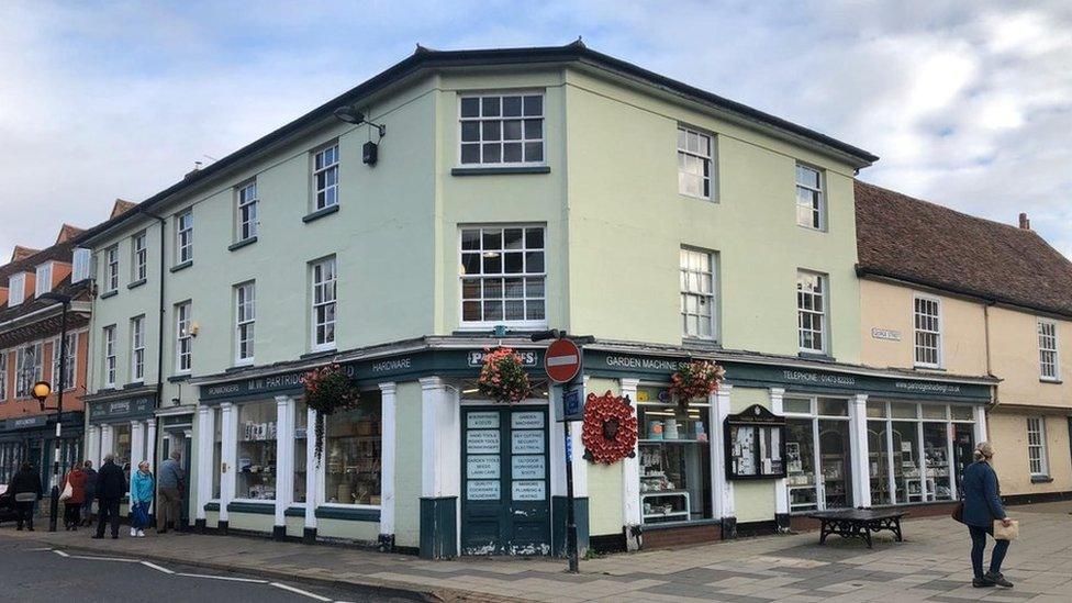 Partridges on Hadleigh's High Street