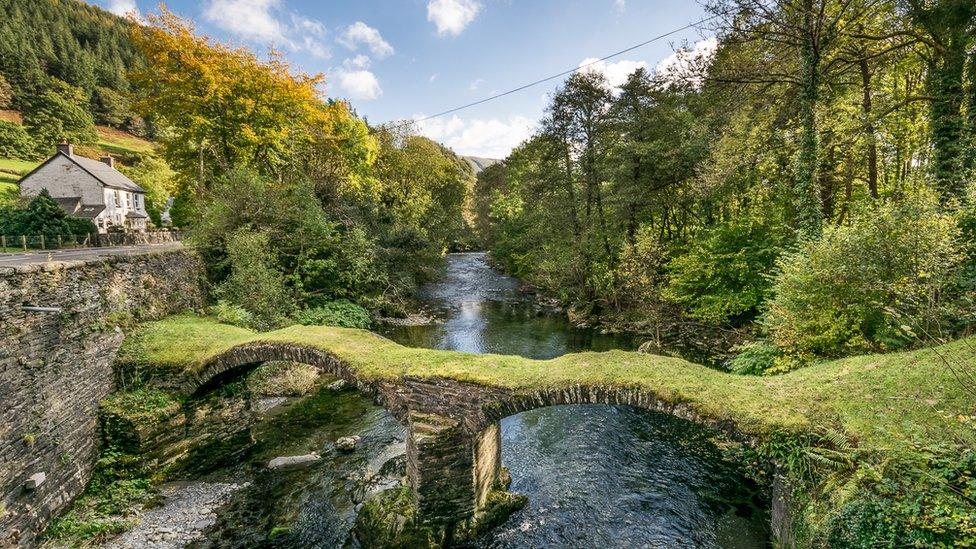 Lee Bell took this picture of a 17th Century bridge at Dinas Mawddwy, Gwynedd