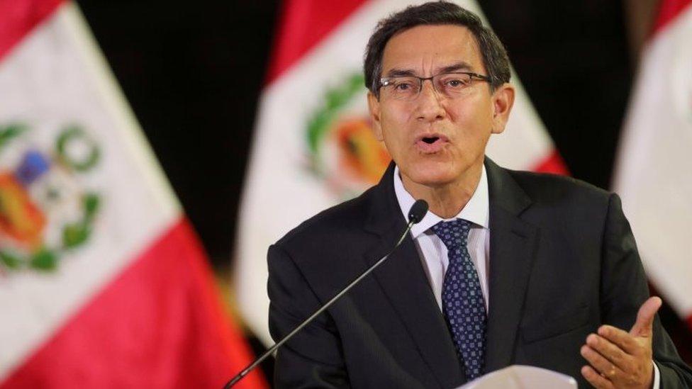 Peruvian President Martín Vizcarra. File photo