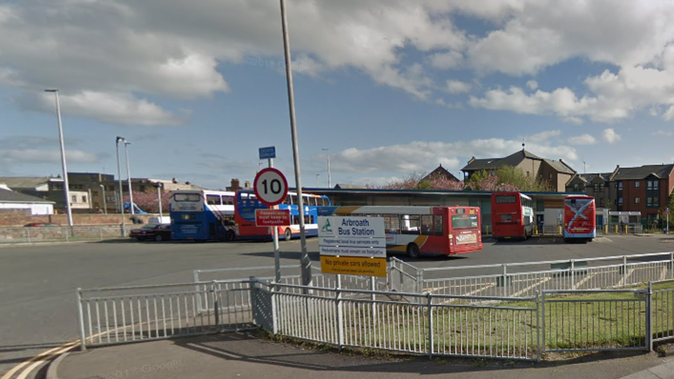 Arbroath bus station