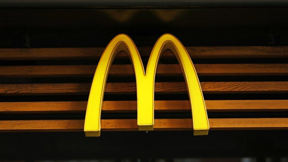 A McDonald's restaurant