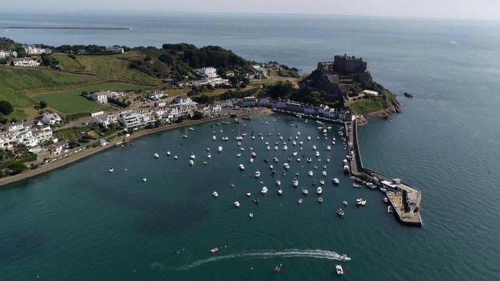 Gorey coast aerial