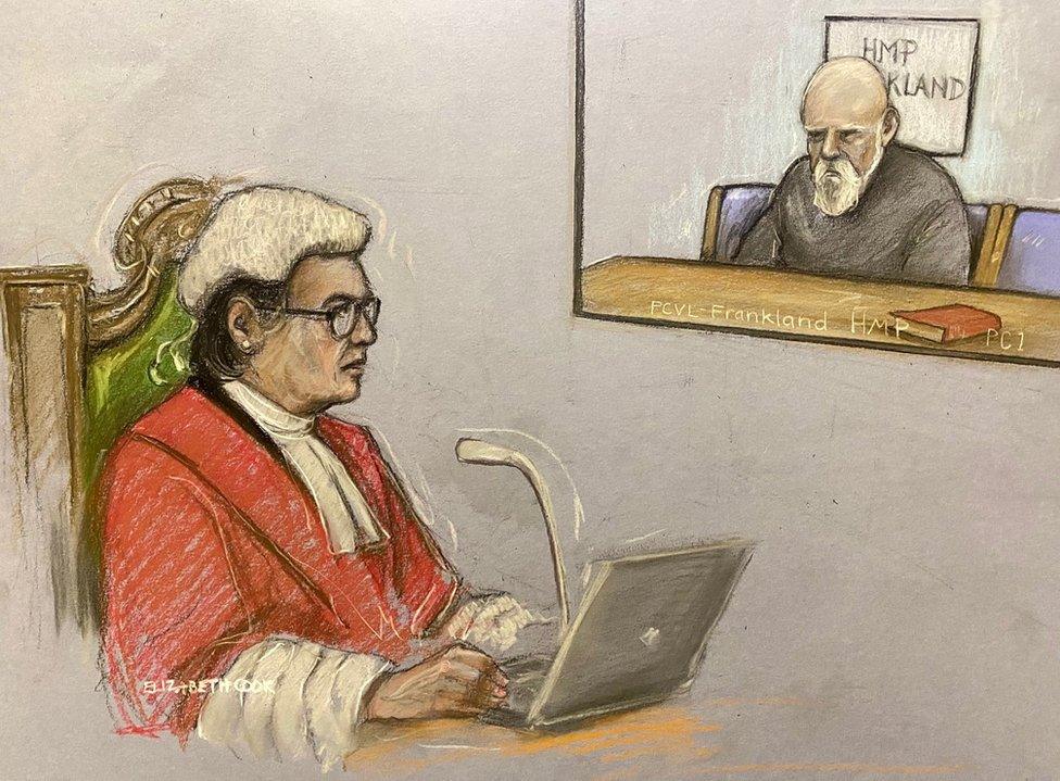 Wayne Couzens court sketch