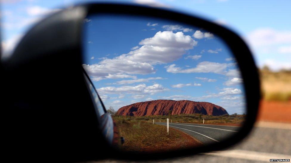 Uluru in Central Australia