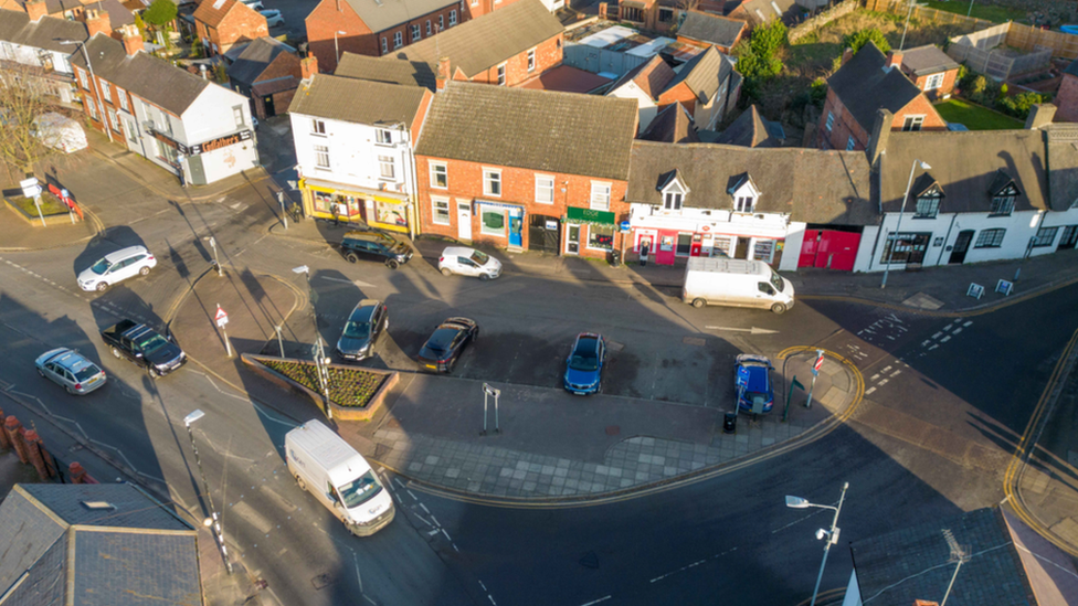 Market Place before the work was carried out