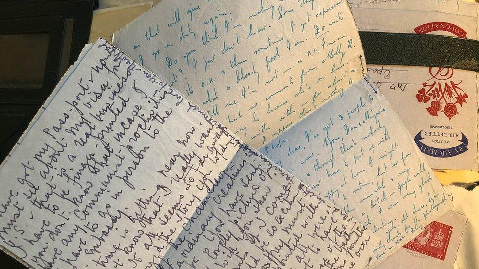 Letters by Rosie Blunt's grandmother