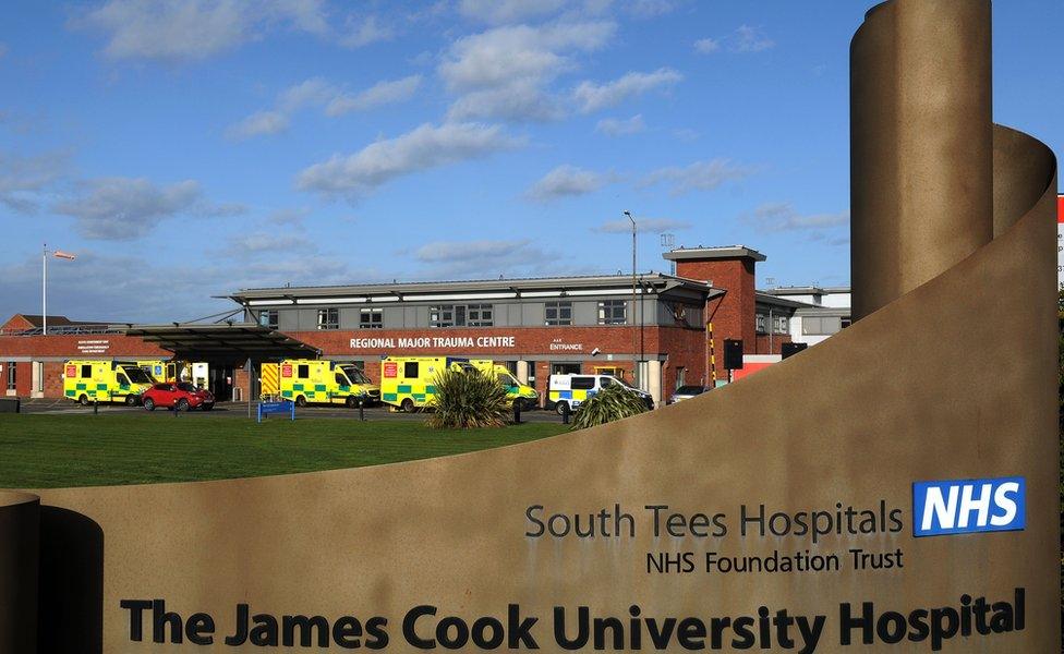 James Cook University Hospital exterior