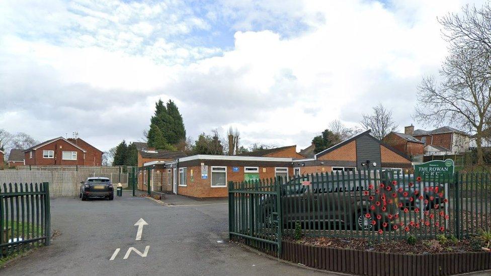 Exterior of the Rowan School