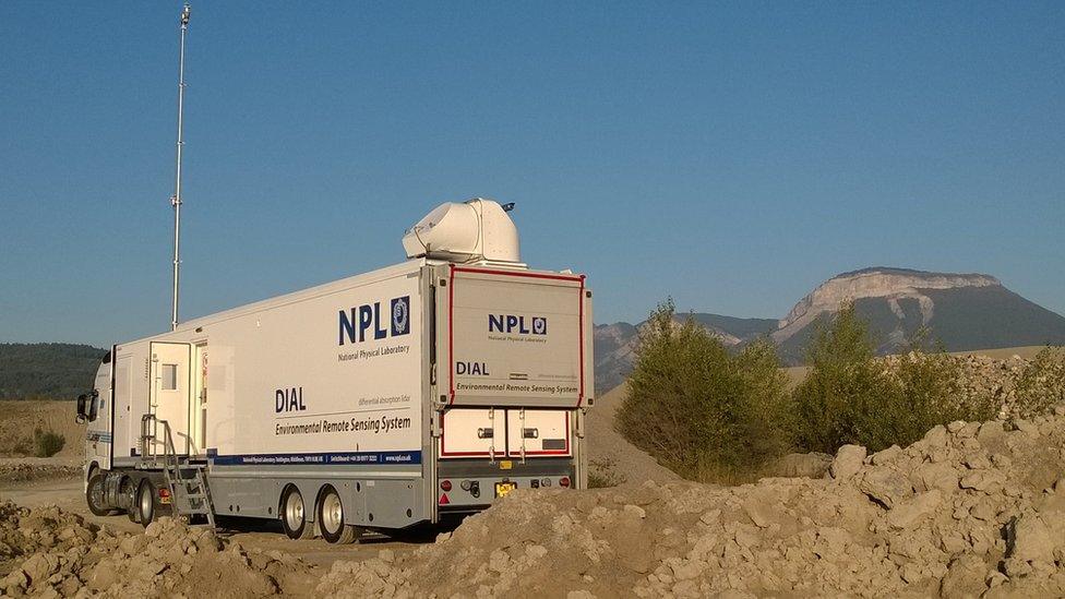 DIAL truck from NPL