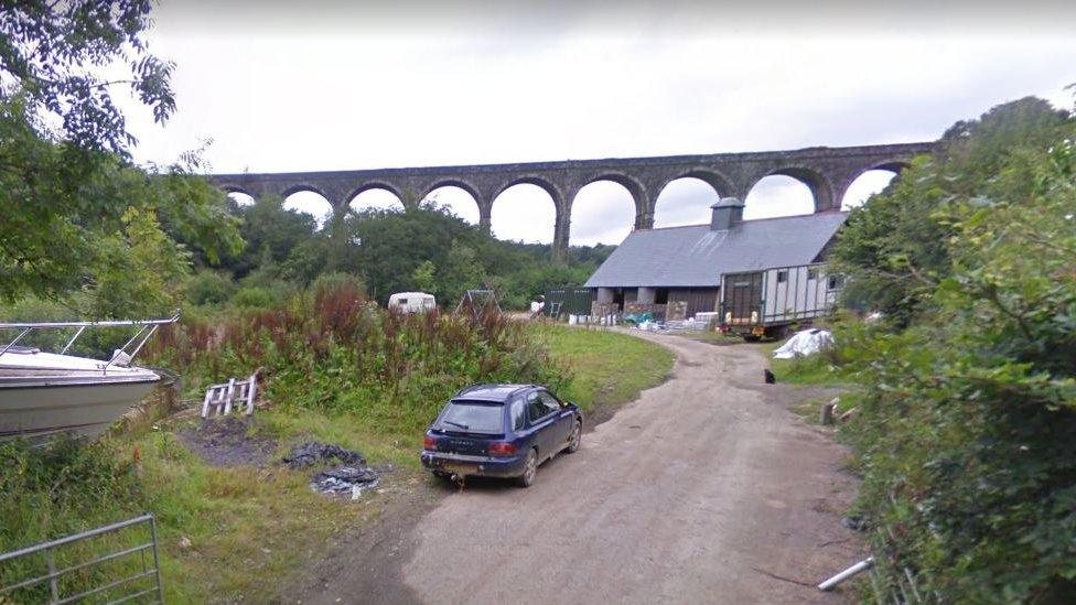 Disused viaduct