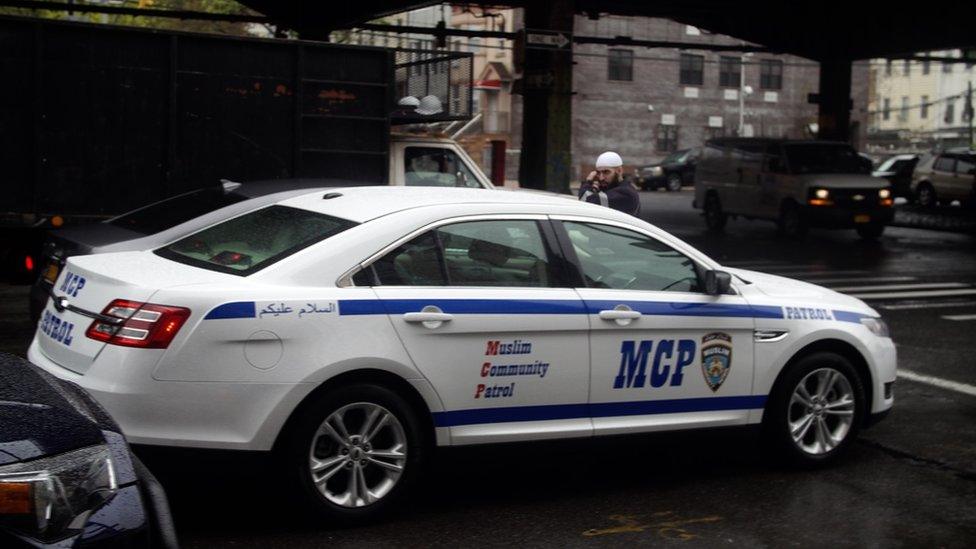 Muslim Community Patrol car