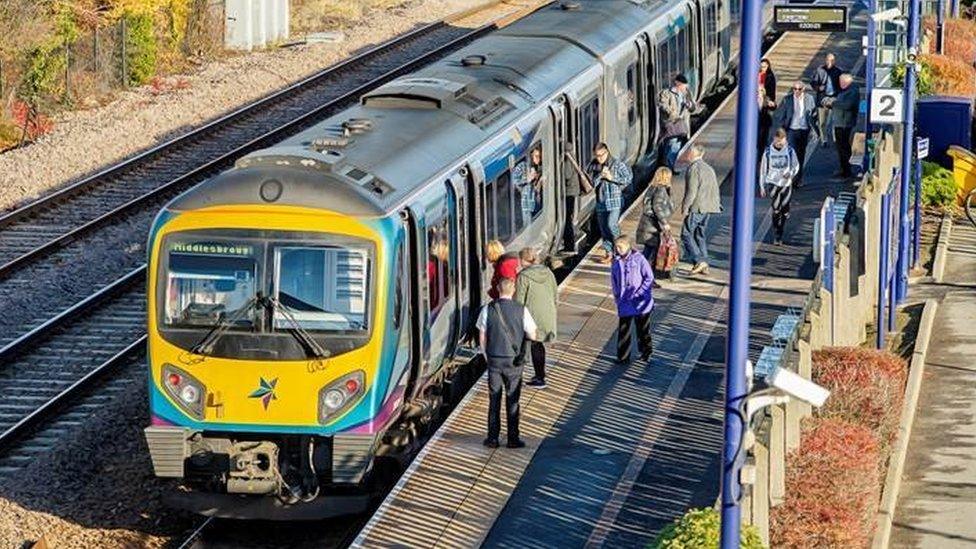 A TransPennine Express train