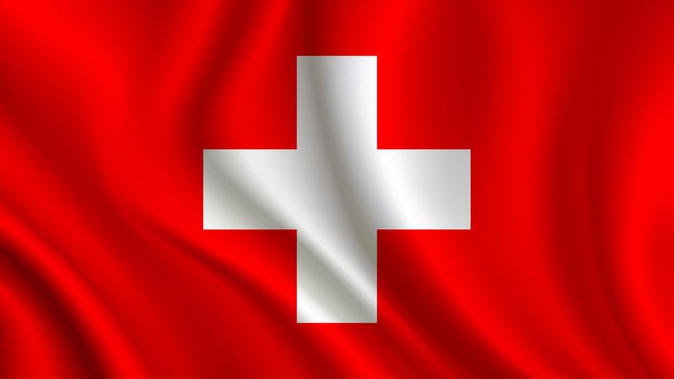 Flag of Switzerland.